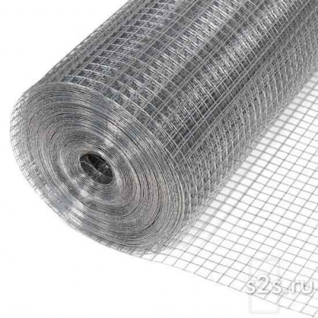 Сетка сварная стальная 12,5х25 (1,0х25м) 1,6 мм (рулон)