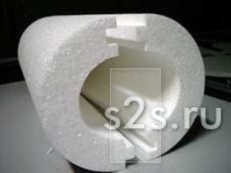 Скорлупа из пенополистирола (ПСБ) 57*40, плотность 35 кг\м3